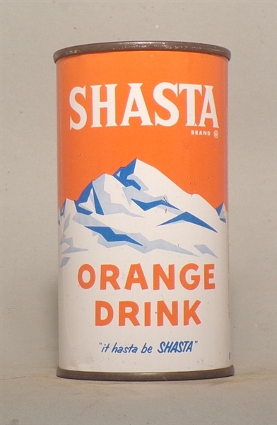 Shasta Orange Drink Flat Top, San Francisco, CA