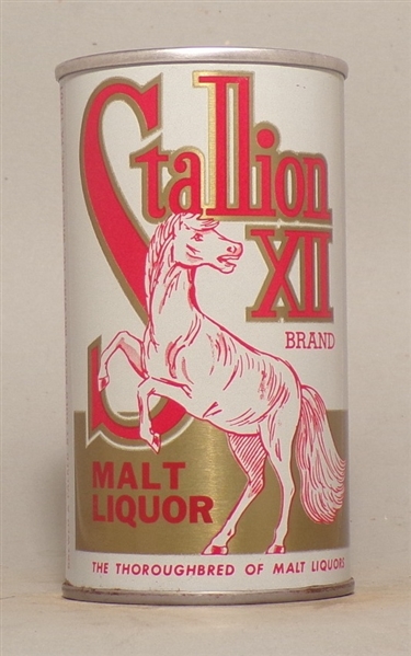 Stallion XII Dull Gold Pull Tab, Wilkes-Barre, PA