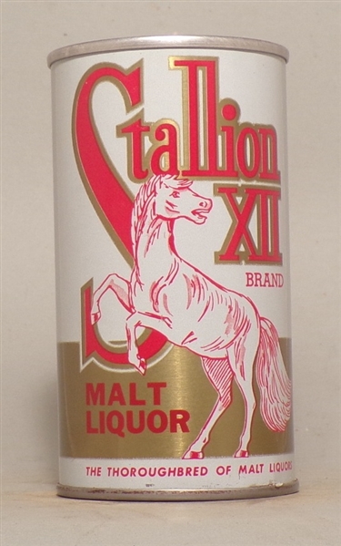 Stallion XII Dull Gold Pull Tab, Wilkes-Barre, PA