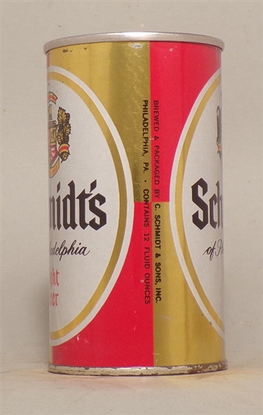 Schmidt's Light Beer Zip Tab, Philadelphia, PA