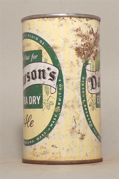 Dawson's Extra Dry Ale Flat Top, New Bedford, MA