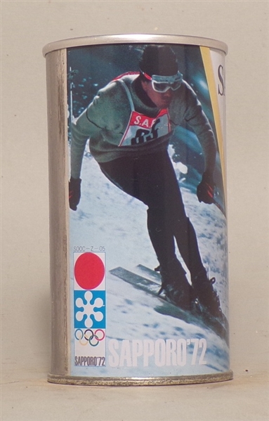 Sapporo 1972 Skiing and High Jump Variation 1 Tab Top, Japan