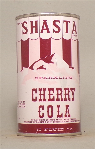 Shasta Cherry Cola Flat Top, Hayward, CA