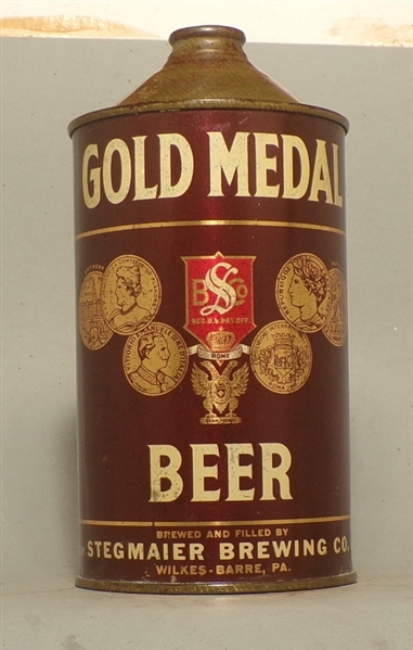Gold Medal Quart Cone Top, Wilkes-Barre, PA