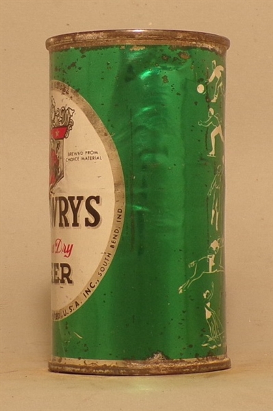 Drewry's Green Sports Flat Top Series Can, South Bend, IN