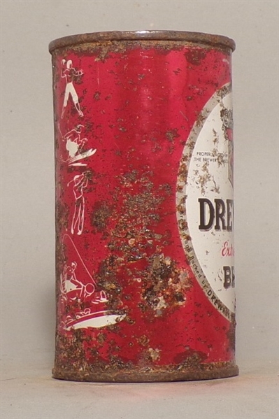 Drewry's Red Sports Flat Top Series Can, South Bend, IN