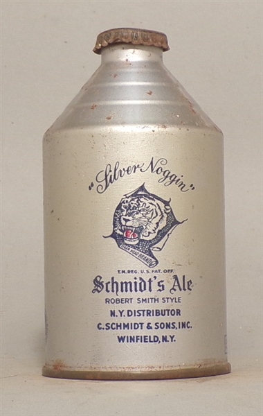 Schmidt's Tiger Head Cream Ale Crowntainer, Philadelphia, PA
