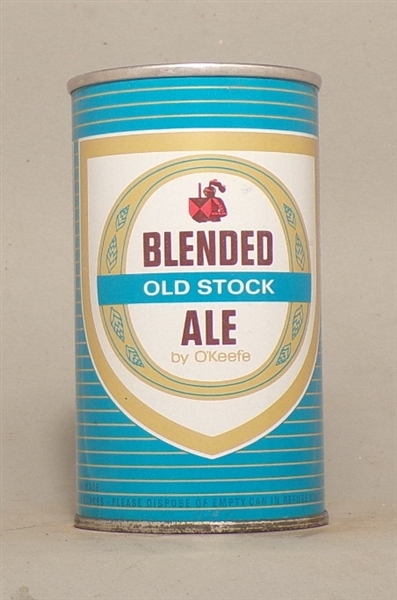 O'Keefe Blended Old Stock Ale Tab Top, Toronto, Canada