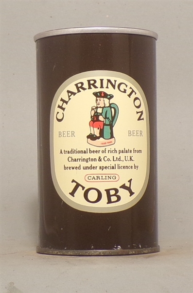 Charrington Toby Beer ZIP Top, Carling Canada