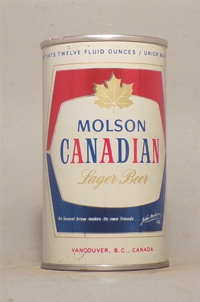 Molson Canadian Capilano Brewery Tab Top, Canada