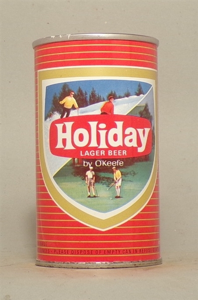 Holiday Lager Beer Tab Top, Canada