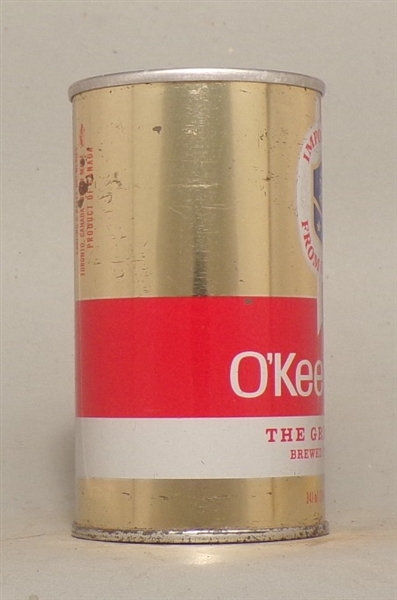 O'Keefe Ale Imported Blue Shield, Canada