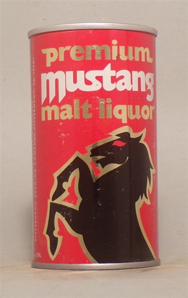 Premium Mustang Malt Liquor Tab Top, Pittsburgh, PA