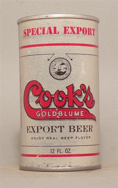 Cook's Goldblume Tab Top, Associated