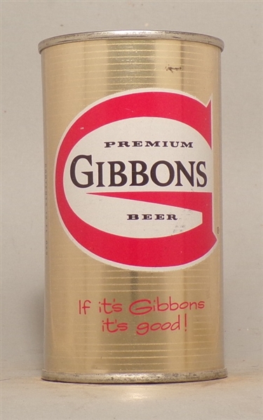 Gibbons (If it's Gibbons it's good) Bank Top, Wilkes-Barre, PA