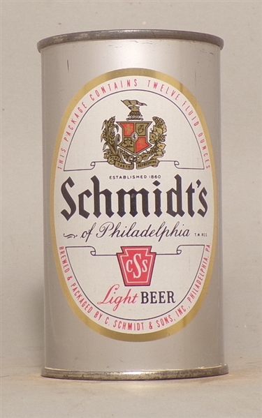 Schmidt's Light Beer Flat Top #1, Philadelphia, PA