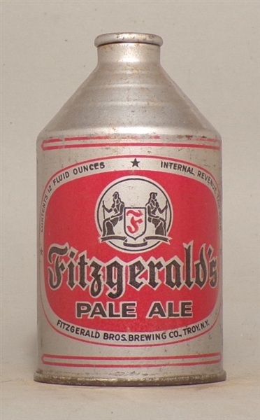 Fitzgerald's Pale Ale Crowntainer, IRTP, Troy, NY