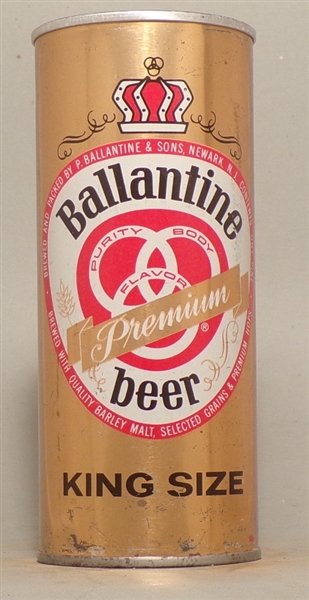 Ballantine Premium 16 Ounce Tab Top, Newark, NJ