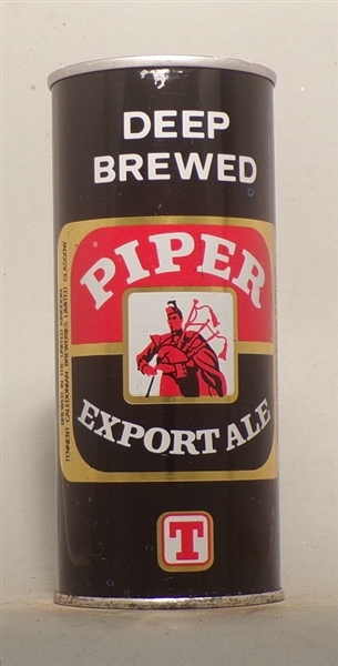 Piper Export Ale Tab Top #10, Glasgow Scotland (Black Watch)