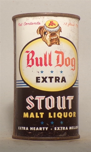 Bull Dog Extra Stout Malt Liquor Flat Top, San Francisco, CA