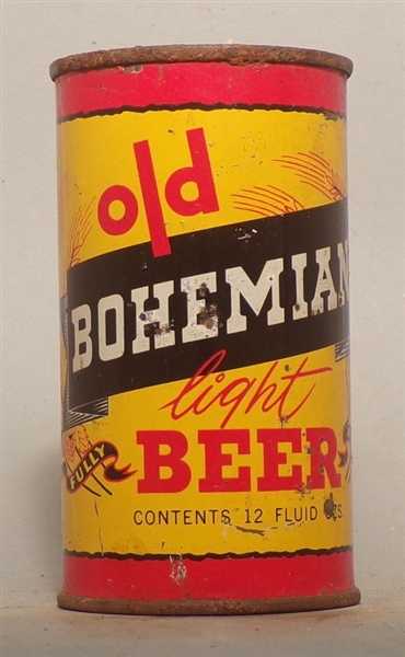 Old Bohemian Light Beer Flat Top, Harvard, Lowell, MA