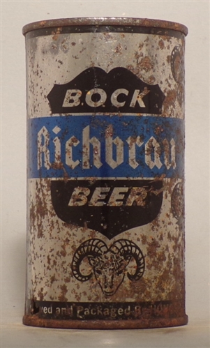 Richbrau Bock Flat Top, Richmond, VA w/ VA Tax Stamp