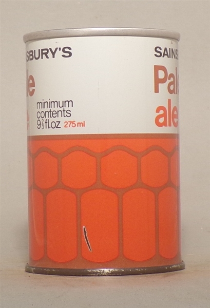 Sainsbury's Pale Ale #1 9 2/3 Ounce Tab Top, England
