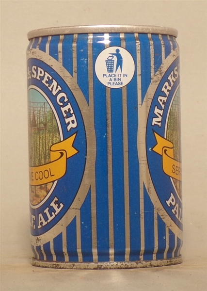 Marks and Spencer Pale Ale 9 2/3 Ounce Tab Top, England