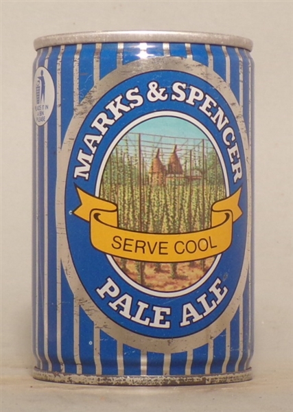 Marks and Spencer Pale Ale 9 2/3 Ounce Tab Top, England