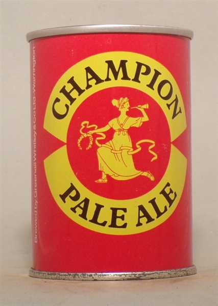 Champion Pale Ale 9 2/3 Ounce Tab Top, England