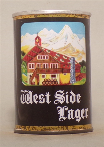 West Side Lager 9 2/3 Ounce Tab Top, England