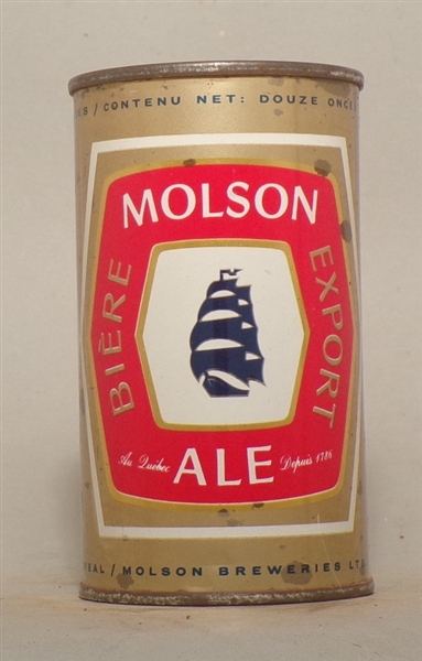 Molson Ale FLAT TOP, Montreal, Canada