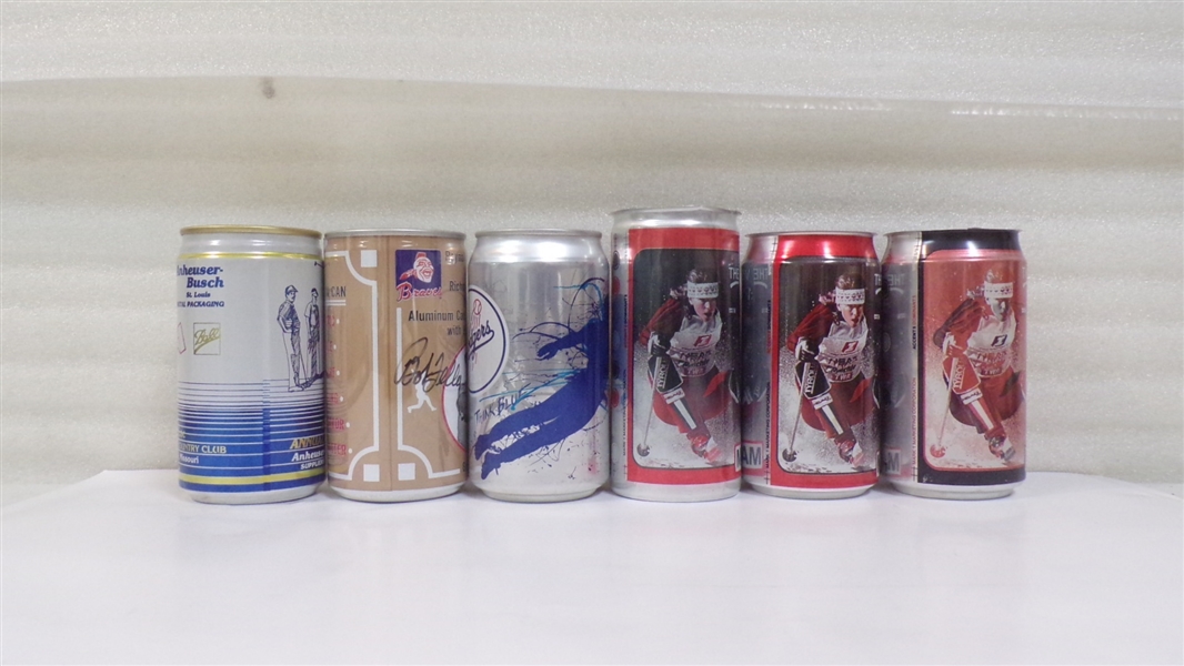 6 - 12 Ounce Aluminum Sports Cans