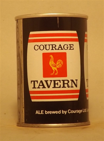 Courage Tavern 9 2/3 Ounce Tab, England