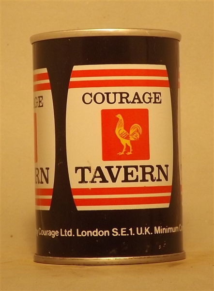 Courage Tavern 9 2/3 Ounce Tab, England