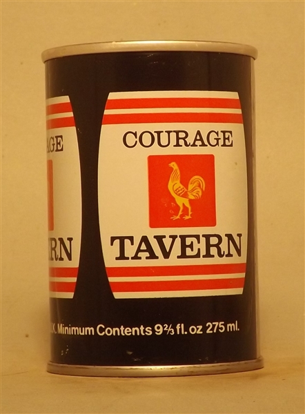 Courage Tavern 9 2/3 Ounce Tab, England