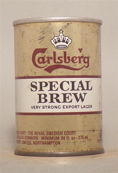 Carlsberg  #4 Special Brew 9 2/3 Ounce Tab Top, England