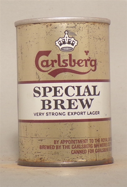Carlsberg  #4 Special Brew 9 2/3 Ounce Tab Top, England