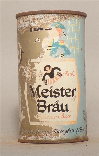 Meister Brau Fiesta Pack Flat Top, Powder Blue, Chicago, IL