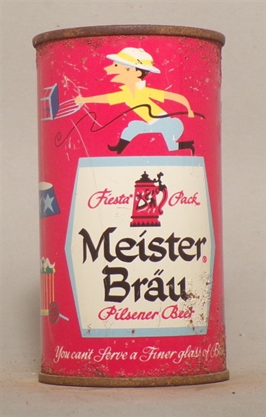 Meister Brau Fiesta Pack Flat Top, Red, Chicago, IL