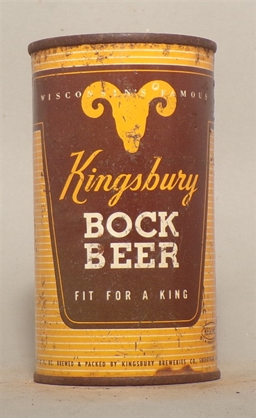 Kingsbury Bock Flat Top, Sheboygan, WI