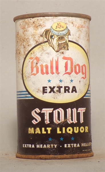 Bull Dog Stout Malt Liquor Flat Top, San Francisco, CA