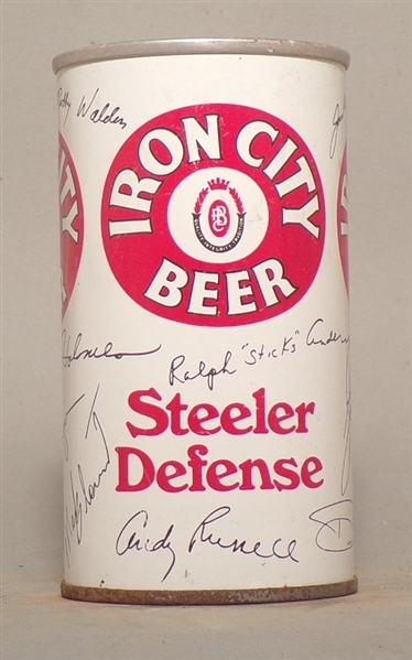 Iron City Tab Top, Steeler Defense, Pittsburgh, PA