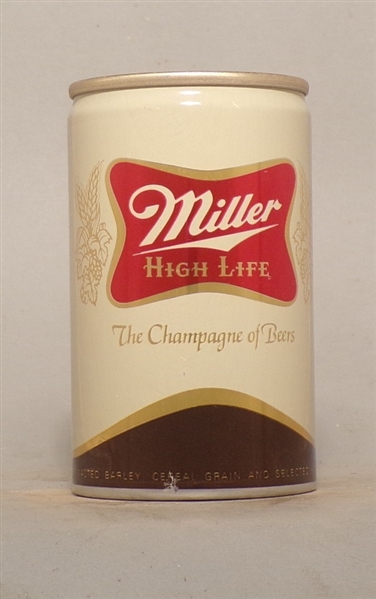 Miller 8 Ounce Aluminum Tab Top, Milwaukee, WI