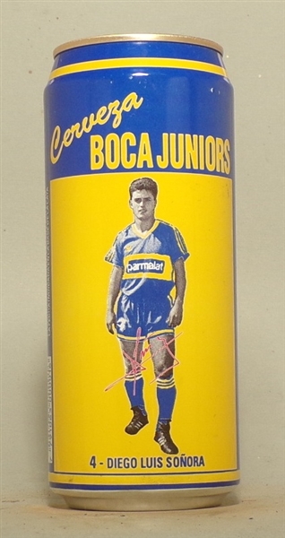Cerveza BOCA Juniors US Export to Argentina, 4 Diego Luis Sonora