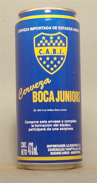 Cerveza BOCA Juniors US Export to Argentina, 9 Alberto F. Acosta