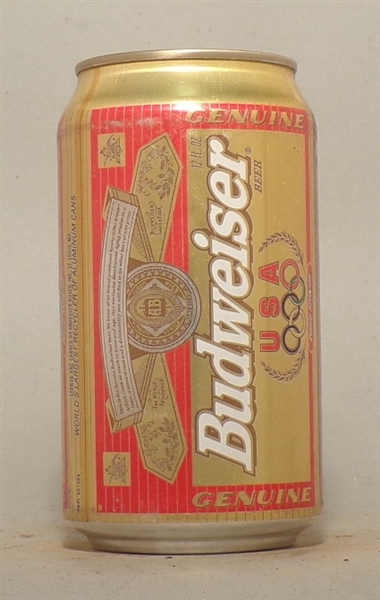 Budweiser 1996 Olympics Summer Games Grab the Gold Can