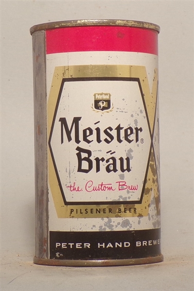 Meister Brau Flat Top,The Custom Brew, Chicago, IL