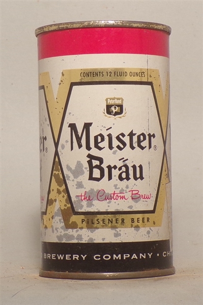 Meister Brau Flat Top,The Custom Brew, Chicago, IL