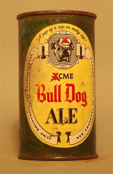 Acme Bull Dog Ale Flat Top, San Francisco, CA 